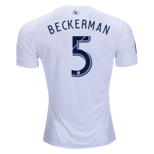 2017-18 Real Salt Lake Kyle Beckerman 5 Away Soccer Jersey